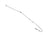 Mopar 68081365AB Windshield Washer Hose - Front