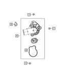 Mopar 68433104AC Engine Coolant Thermostat - Engine