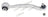 MAS Chassis CB28124 Suspension Control Arm and Ball Joint Assembly - Front Right Lower Rearward