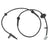 MTC Ronak 1011122 ABS Wheel Speed Sensor - Front Right