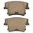 MPA Electrical 1000-1057C Disc Brake Pad Set - Rear