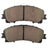 MPA Electrical 1000-1736C Disc Brake Pad Set - Front or Rear