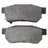 MPA Electrical 1001-0374C Disc Brake Pad Set - Rear