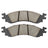 MPA Electrical 1001-1158C Disc Brake Pad Set - Front