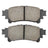 MPA Electrical 1001-1391C Disc Brake Pad Set - Rear