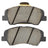 MPA Electrical 1001-1593C Disc Brake Pad Set - Front
