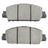 MPA Electrical 1001-1654C Disc Brake Pad Set - Front