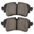 MPA Electrical 1001-1898C Disc Brake Pad Set - Front or Rear