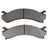 MPA Electrical 1002-0784M Disc Brake Pad Set - Front