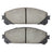 MPA Electrical 1002-1324M Disc Brake Pad Set - Front