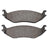 MPA Electrical 1003-0898M Disc Brake Pad Set - Rear