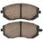 MPA Electrical 1003-0929C Disc Brake Pad Set - Front