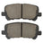 MPA Electrical 1003-1585C Disc Brake Pad Set - Rear
