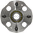 MPA Electrical WH512020 Wheel Bearing and Hub Assembly - Rear