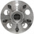 MPA Electrical WH512041 Wheel Bearing and Hub Assembly - Rear