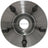MPA Electrical WH512163 Wheel Bearing and Hub Assembly - Rear