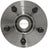 MPA Electrical WH512168 Wheel Bearing and Hub Assembly - Rear