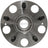 MPA Electrical WH512179 Wheel Bearing and Hub Assembly - Rear