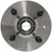 MPA Electrical WH512193 Wheel Bearing and Hub Assembly - Rear