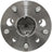 MPA Electrical WH512206 Wheel Bearing and Hub Assembly - Rear Left
