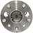 MPA Electrical WH512207 Wheel Bearing and Hub Assembly - Rear Right