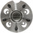 MPA Electrical WH512213 Wheel Bearing and Hub Assembly - Rear