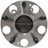 MPA Electrical WH512257 Wheel Bearing and Hub Assembly - Rear