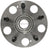 MPA Electrical WH512259 Wheel Bearing and Hub Assembly - Rear