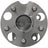 MPA Electrical WH512283 Wheel Bearing and Hub Assembly - Rear Right
