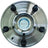 MPA Electrical WH512299 Wheel Bearing and Hub Assembly - Rear