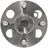 MPA Electrical WH512371 Wheel Bearing and Hub Assembly - Rear