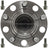 MPA Electrical WH512394 Wheel Bearing and Hub Assembly - Rear
