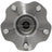 MPA Electrical WH512398 Wheel Bearing and Hub Assembly - Rear