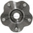 MPA Electrical WH512408 Wheel Bearing and Hub Assembly - Rear