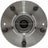 MPA Electrical WH512556 Wheel Bearing and Hub Assembly - Rear