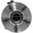 MPA Electrical WH513196 Wheel Bearing and Hub Assembly - Front