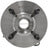 MPA Electrical WH513204 Wheel Bearing and Hub Assembly - Front