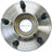 MPA Electrical WH513222 Wheel Bearing and Hub Assembly - Front