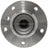 MPA Electrical WH513254 Wheel Bearing and Hub Assembly - Front