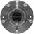 MPA Electrical WH513278T Wheel Bearing and Hub Assembly - Front
