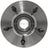 MPA Electrical WH515017 Wheel Bearing and Hub Assembly - Front