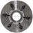 MPA Electrical WH515033 Wheel Bearing and Hub Assembly - Front