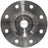 MPA Electrical WH515041 Wheel Bearing and Hub Assembly - Front