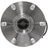 MPA Electrical WH515044 Wheel Bearing and Hub Assembly - Front