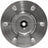 MPA Electrical WH515046 Wheel Bearing and Hub Assembly - Front
