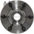 MPA Electrical WH515065 Wheel Bearing and Hub Assembly - Front
