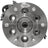 MPA Electrical WH515106 Wheel Bearing and Hub Assembly - Front Left
