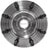 MPA Electrical WH515122 Wheel Bearing and Hub Assembly - Front