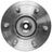 MPA Electrical WH515199 Wheel Bearing and Hub Assembly - Front