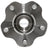MPA Electrical WH541002H Wheel Bearing and Hub Assembly - Rear